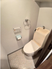 勝浦市部原、マンションのトイレ画像です