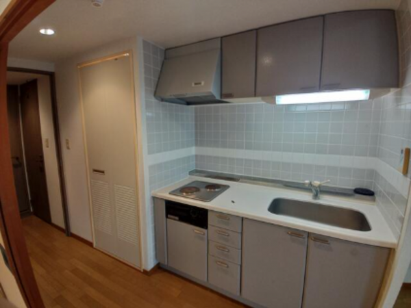 勝浦市部原、マンションのキッチン画像です