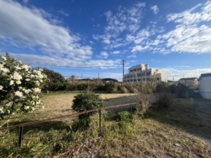 いすみ市大原、土地の画像です