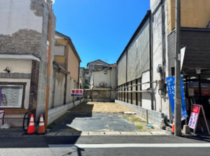 勝浦市勝浦、土地の外観画像です