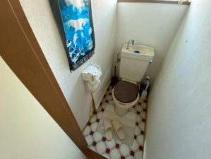 いすみ市岬町、中古一戸建てのトイレ画像です