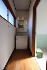 夷隅郡大多喜町新丁、中古一戸建ての洗面画像です