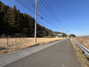 いすみ市大原、土地の外観画像です