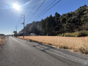 いすみ市大原、土地の外観画像です