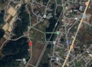 いすみ市大原、土地の間取り画像です