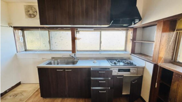 いすみ市大原、中古一戸建てのキッチン画像です