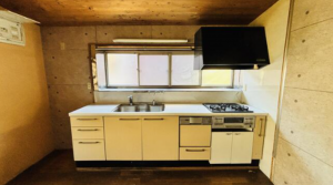 いすみ市小沢、中古一戸建てのキッチン画像です