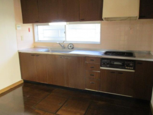 長生郡長南町長南、中古一戸建てのキッチン画像です