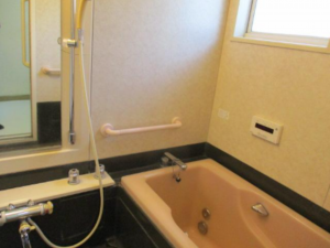 長生郡長南町長南、中古一戸建ての風呂画像です