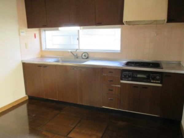 長生郡長南町長南、中古一戸建てのキッチン画像です