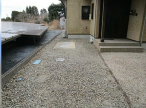 いすみ市山田、中古一戸建ての駐車場画像です