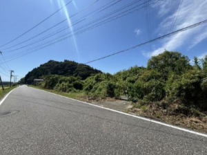 いすみ市日在、土地の外観画像です