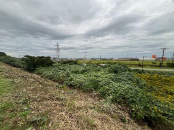 いすみ市日在、土地の外観画像です