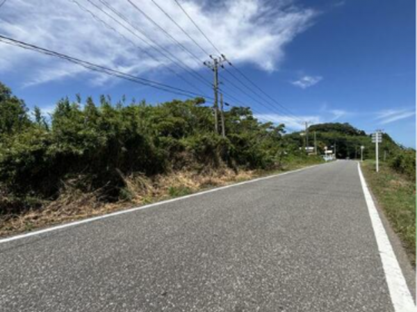 いすみ市日在、土地の外観画像です