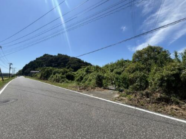 いすみ市日在、土地の外観画像です