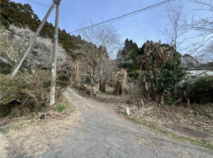 いすみ市山田、土地の画像です