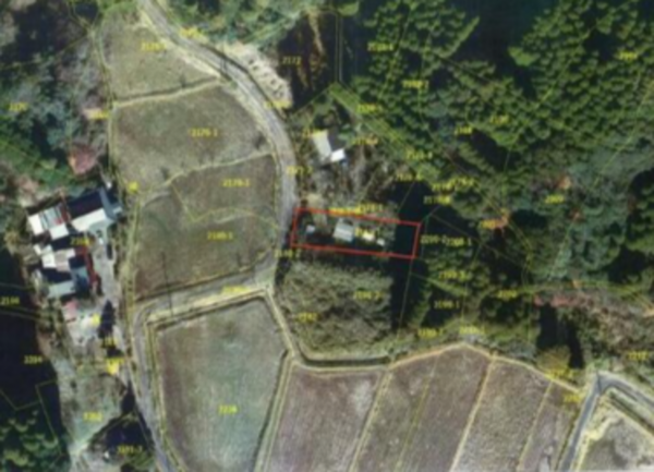 いすみ市山田、土地の画像です