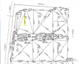 いすみ市国府台、土地の間取り画像です
