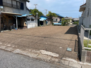 いすみ市大原、土地の外観画像です