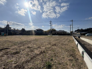 いすみ市岬町、土地の外観画像です