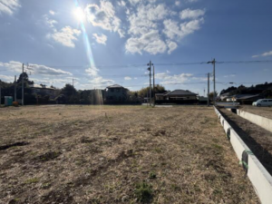 いすみ市岬町、土地の外観画像です