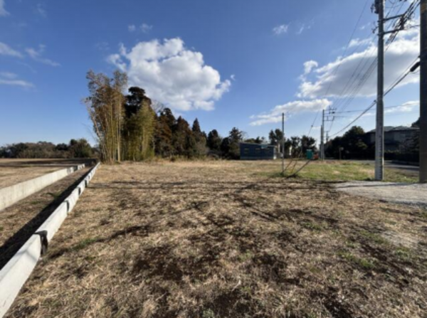 いすみ市岬町、土地の外観画像です