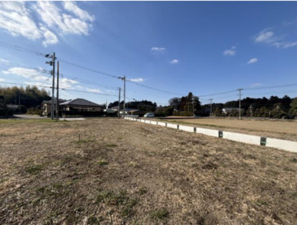 いすみ市岬町、土地の外観画像です