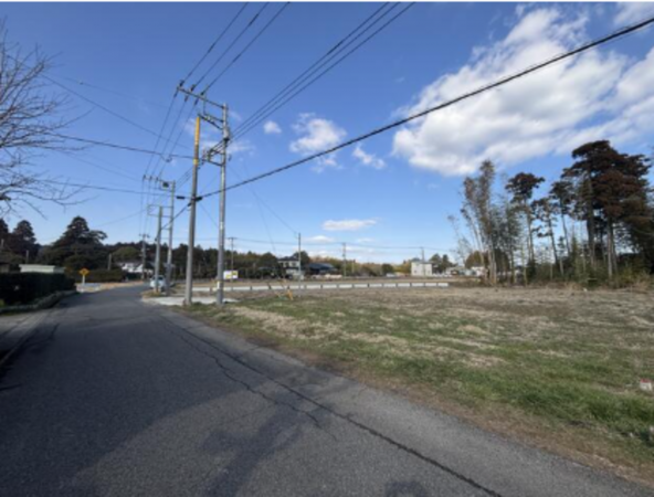 いすみ市岬町、土地の外観画像です