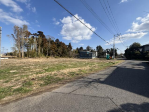 いすみ市岬町、土地の外観画像です