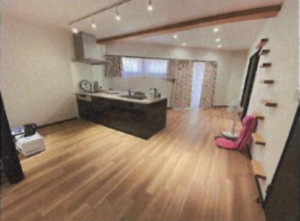 勝浦市新官、中古一戸建てのキッチン画像です