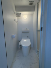 勝浦市墨名、マンションのトイレ画像です