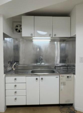 勝浦市墨名、マンションのキッチン画像です