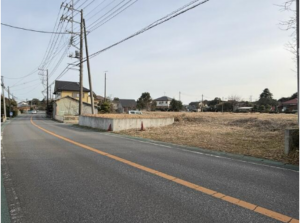 いすみ市岬町、土地の外観画像です