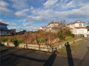 いすみ市岬町、土地の外観画像です