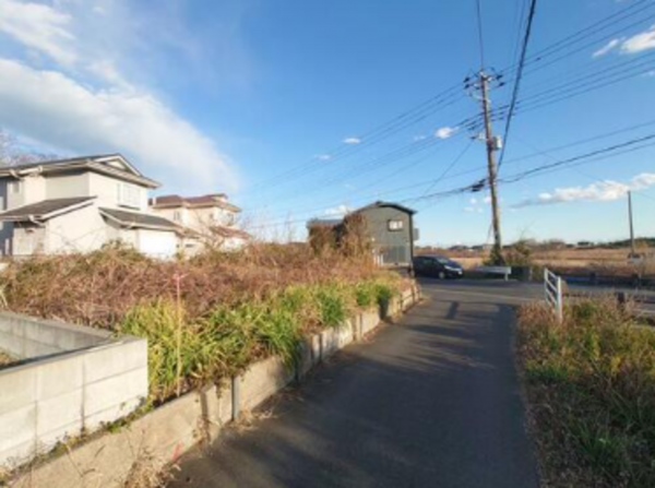 いすみ市岬町、土地の外観画像です