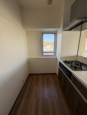 勝浦市興津、マンションのキッチン画像です