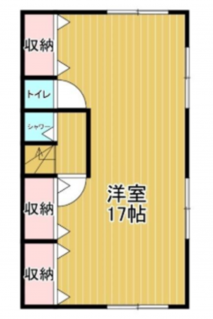 いすみ市大原台、中古一戸建ての間取り画像です