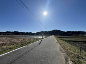 いすみ市長志、土地の外観画像です