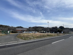 いすみ市岬町、土地の外観画像です