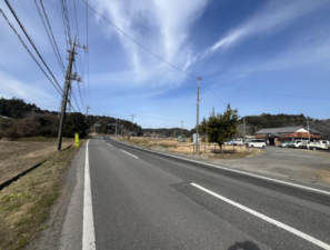 いすみ市岬町、土地の外観画像です
