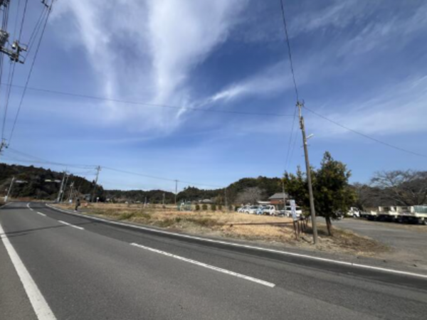 いすみ市岬町、土地の外観画像です