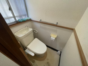 長生郡睦沢町北山田、中古一戸建てのトイレ画像です