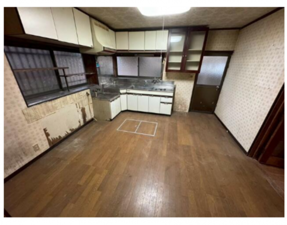 長生郡睦沢町上市場、中古一戸建てのキッチン画像です