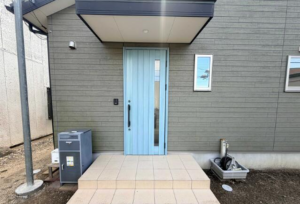 いすみ市岬町、中古一戸建ての玄関画像です