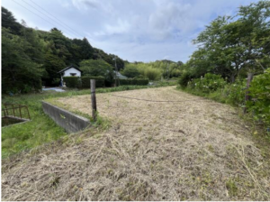 勝浦市芳賀、土地の画像です