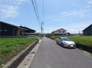 いすみ市大原最上台、土地の画像です