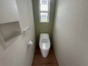 いすみ市深谷、新築一戸建てのトイレ画像です