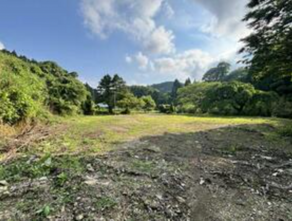 夷隅郡大多喜町粟又、土地の画像です