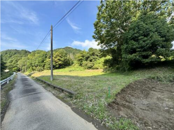 夷隅郡大多喜町粟又、土地の画像です