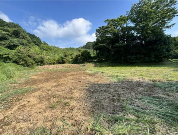 夷隅郡大多喜町粟又、土地の画像です